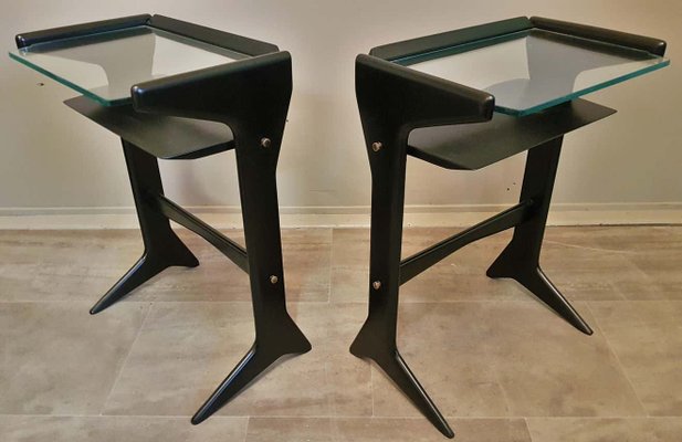 Side Tables by Ico Parisi for Angelo De Baggis, Set of 2-POM-1081490