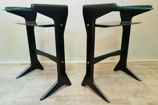 Side Tables by Ico Parisi for Angelo De Baggis, Set of 2