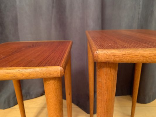 Side Tables, Denmark, 1960s, Set of 2-VQM-1702548