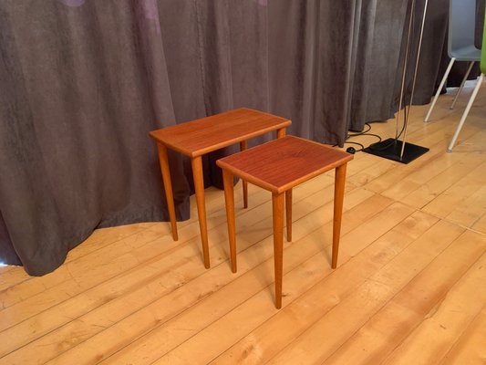 Side Tables, Denmark, 1960s, Set of 2-VQM-1702548