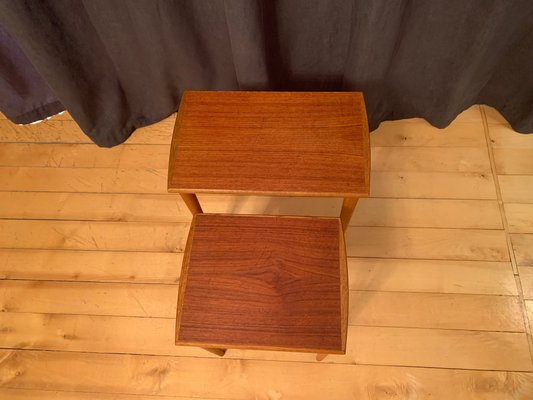 Side Tables, Denmark, 1960s, Set of 2-VQM-1702548