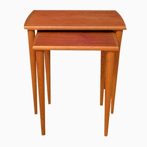 Side Tables, Denmark, 1960s, Set of 2-VQM-1702548