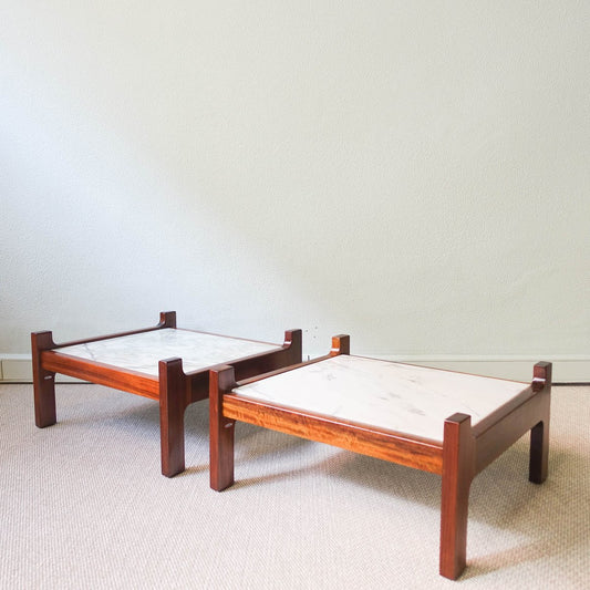 Side Tables from FOC (Fábrica Osório Castro), 1970s, Set of 2