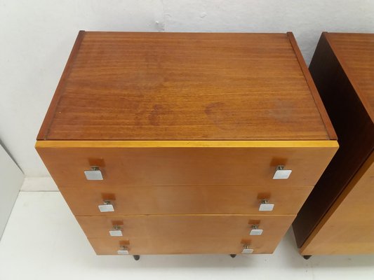 Sideboard and Chest of Drawers by František Mezulánik, 1960s, Set of 2-TZ-899264