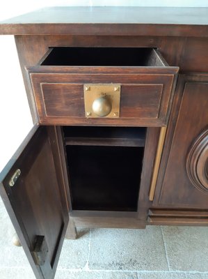 Sideboard attributed to Charles Dudouyt in Oak, 1940s-1950s-TDA-1376461