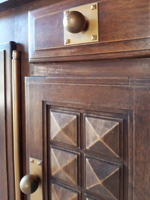 Sideboard attributed to Charles Dudouyt in Oak, 1940s-1950s-TDA-1376461