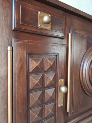 Sideboard attributed to Charles Dudouyt in Oak, 1940s-1950s-TDA-1376461