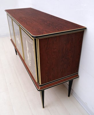 Sideboard / Bar Cabinet by Umberto Mascagni for Harrods of London, 1950s-FER-882644