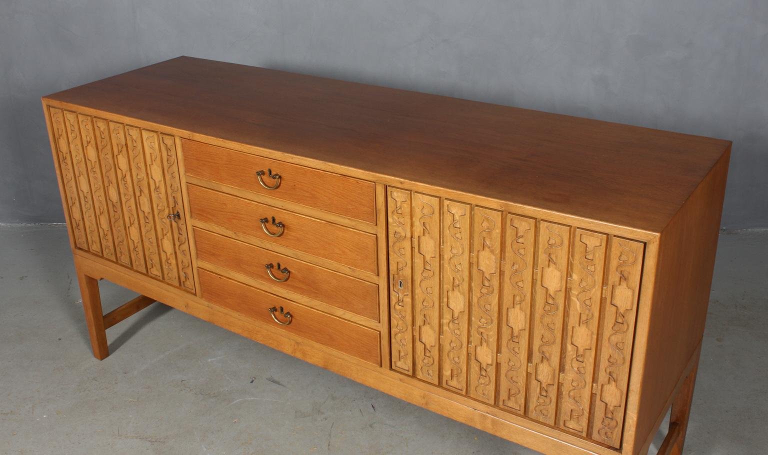 Sideboard by Hans J. Wegner for Mikael Laursen, 1940s