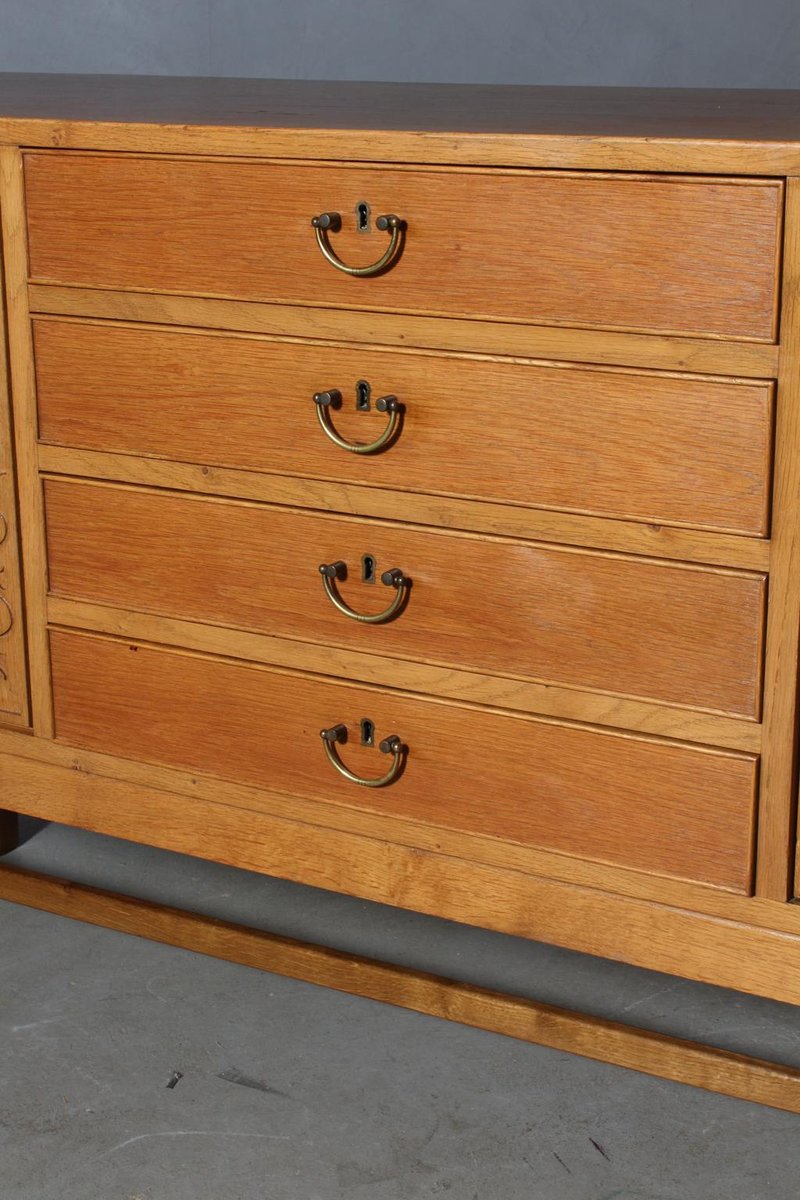 Sideboard by Hans J. Wegner for Mikael Laursen, 1940s