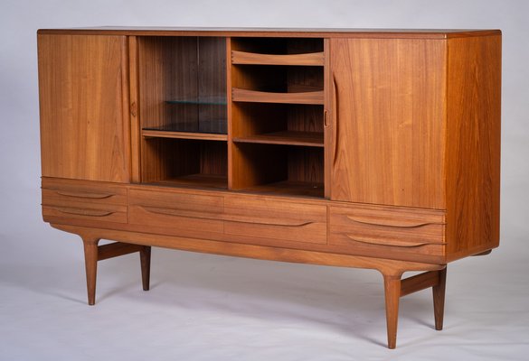 Sideboard Highboard No. 14 by Johannes Andersen for Uldum Møbelfabrik, Denmark, 1960s-ZGQ-1734439