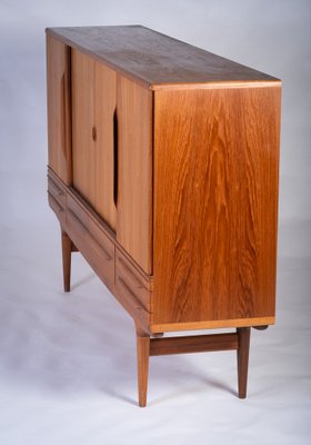 Sideboard Highboard No. 14 by Johannes Andersen for Uldum Møbelfabrik, Denmark, 1960s-ZGQ-1734439