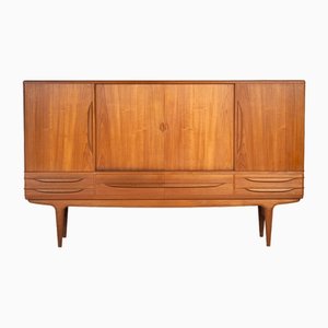 Sideboard Highboard No. 14 by Johannes Andersen for Uldum Møbelfabrik, Denmark, 1960s-ZGQ-1734439