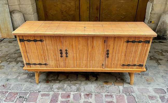 Sideboard in Bamboo, 1950s-HLV-1757746