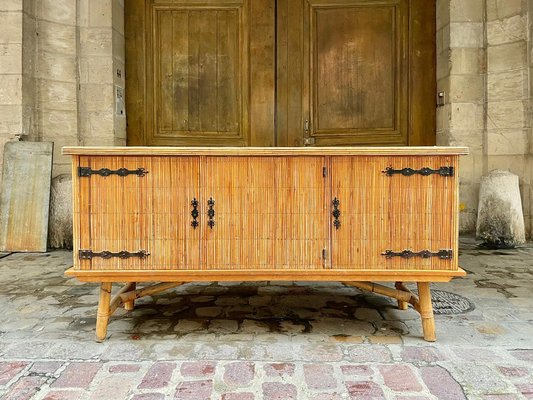 Sideboard in Bamboo, 1950s-HLV-1757746