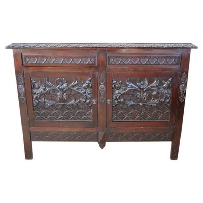 Sideboard in Carved Beech, Early 20th Century-DCO-2020587