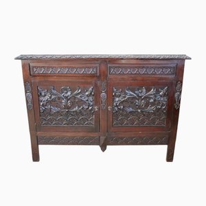 Sideboard in Carved Beech, Early 20th Century-DCO-2020587