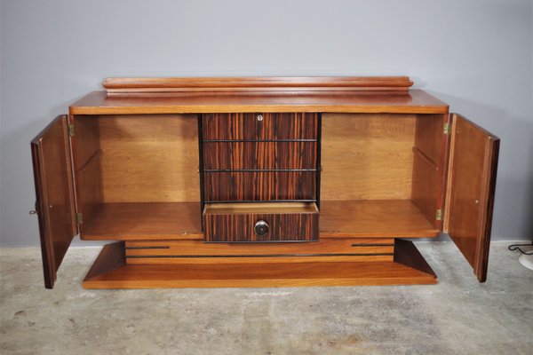 Sideboard in Ebony, 1940s, Set of 2-KNM-1150598