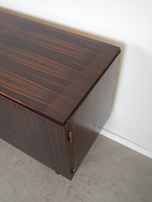 Sideboard in Macassar Wood on Black Square Frame, Germany, 1960s-JV-2034882