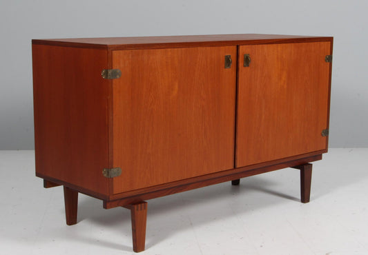 Sideboard in Teak and Brass by Peter Løvig Nielsen, Denmark, 1960s