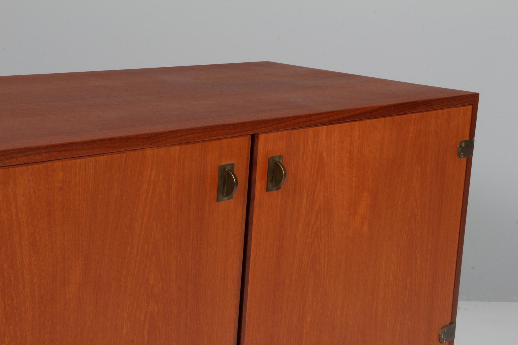 Sideboard in Teak and Brass by Peter Løvig Nielsen, Denmark, 1960s