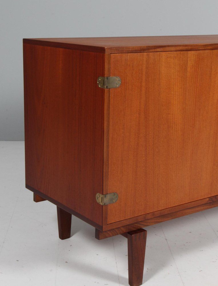 Sideboard in Teak and Brass by Peter Løvig Nielsen, Denmark, 1960s