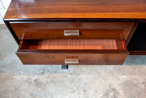 Sideboard in Teak and Steel by Gianni Moscatelli for Formanova, Italy, 1970s-VCV-936306