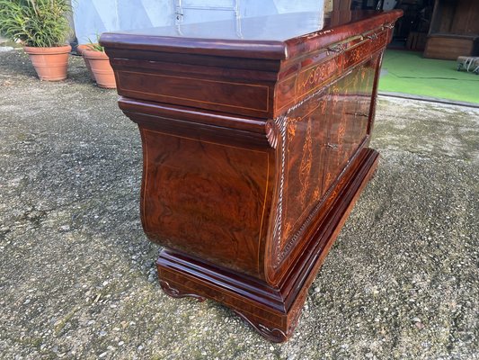 Sideboard in Walnut Burl, 1890s-LAM-1766143