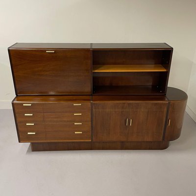 Sideboard in Walnut by A. A. Patijn for Zijlstra, 1950s-ZT-1216192