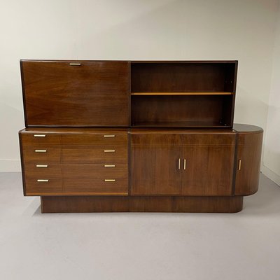 Sideboard in Walnut by A. A. Patijn for Zijlstra, 1950s-ZT-1216192