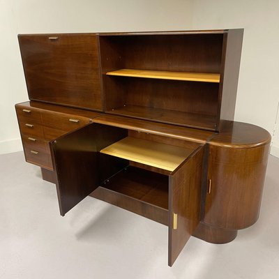 Sideboard in Walnut by A. A. Patijn for Zijlstra, 1950s-ZT-1216192