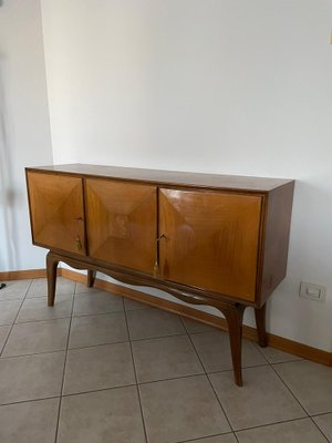 Sideboard, Table & Chairs, 1940s, Set of 9-YNQ-1792227