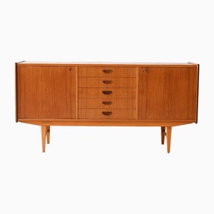 Sideboard with Central Drawers, 1960s-QWP-2034929