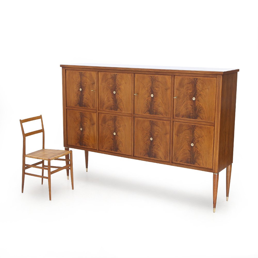 Sideboard with Internal Drawers by Paolo Buffa for Marelli and Colico, 1950s