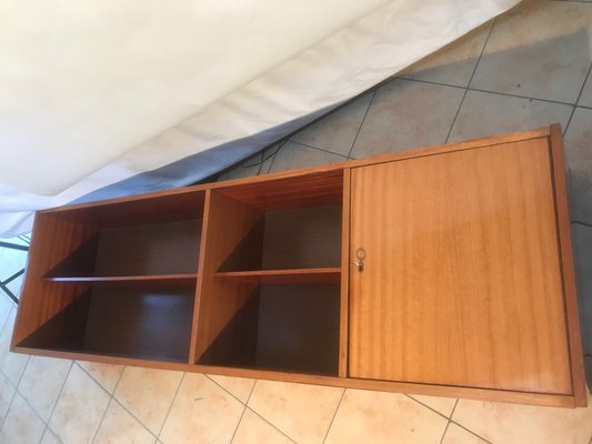 Sideboard with Open Bookshelf, 1970s-WQQ-1091763