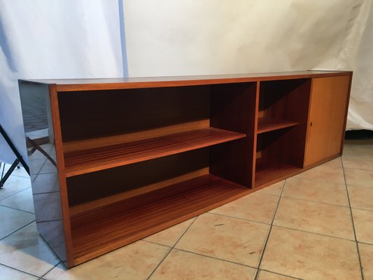 Sideboard with Open Bookshelf, 1970s-WQQ-1091763