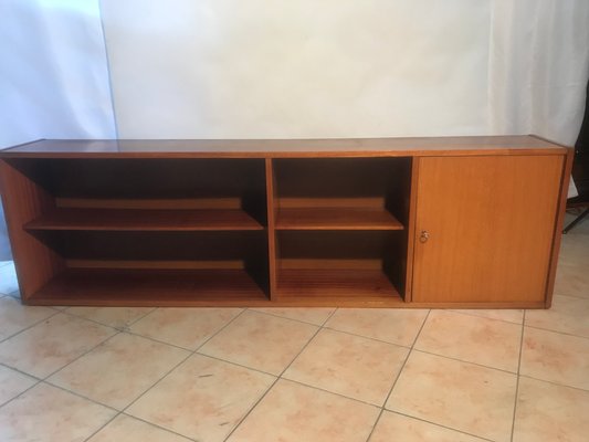 Sideboard with Open Bookshelf, 1970s-WQQ-1091763