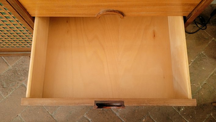 Sideboard with Sliding Doors and Drawers, Italy, 1960s-TKR-1819489