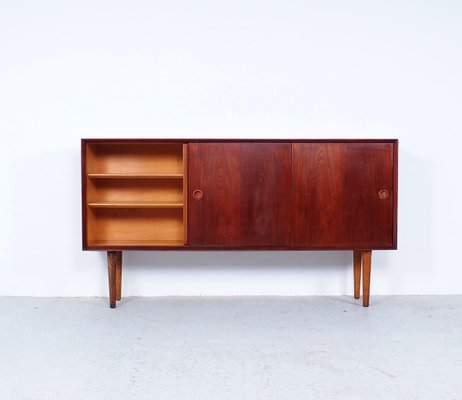 Sideboard with Sliding Doors from Omann Jun, 1960s-SN-1765134