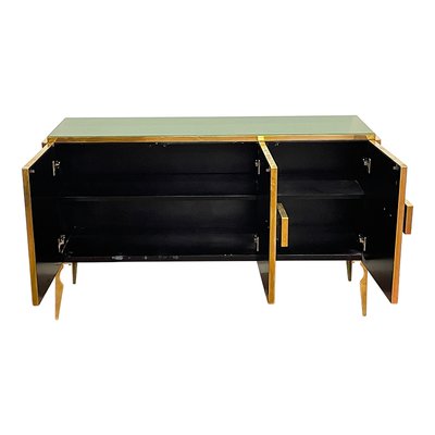 Sideboard with Three Glass Doors-BEW-1773261