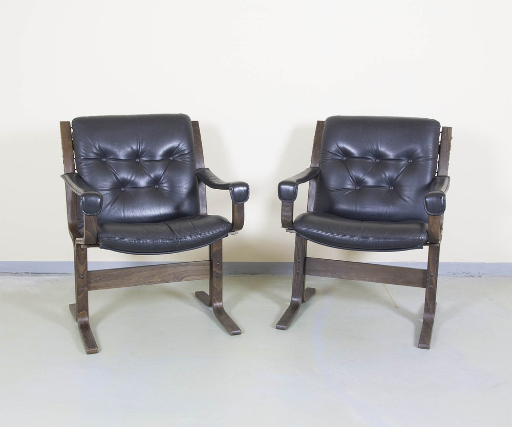 Siest Chairs by Ingmar Relling for Westnofa, 1960s, Set of 2