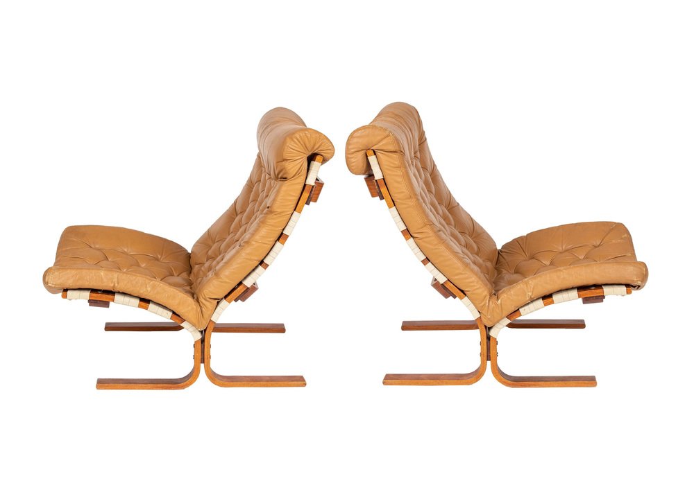 Siesta Chairs attributed to Ingmar Relling, 1965, Set of 2