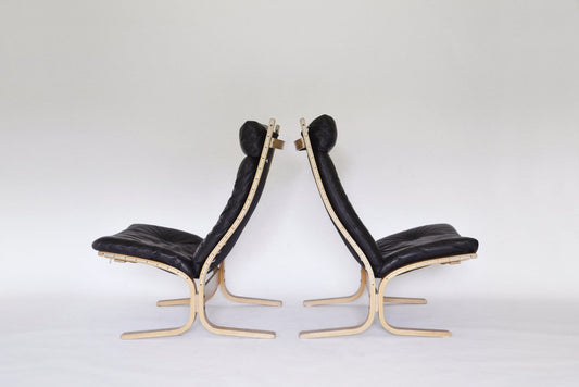 Siesta Lounge Chairs by Ingmar Relling for Westnofa, 1960s, Set of 2