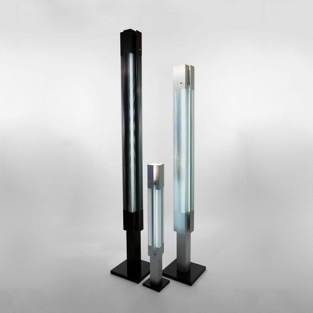 Signal Column Floor Lamp Set by Serge Mouille