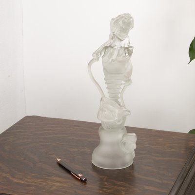 Signed Madonna Figure in Art Glass by Ion Tamaian-MPO-1034926