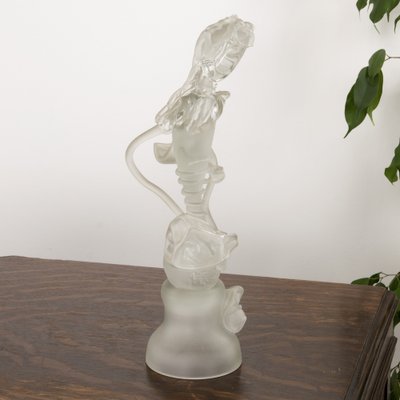 Signed Madonna Figure in Art Glass by Ion Tamaian-MPO-1034926