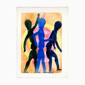 Silhouettes - Original Screen Print by Gianpistone - 1975-ZCI-755613