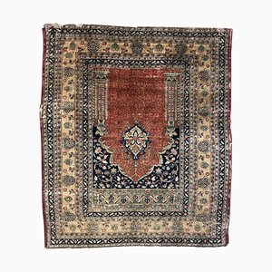 Silk Tabriz Prayer Rug-YMM-1061608