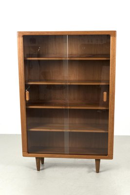 Silkeborg Display Cabinet in Glass and Teak-OKG-1728614