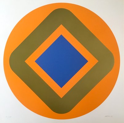 Silkscreen by Winfred Gaul, 1968-NY-782636